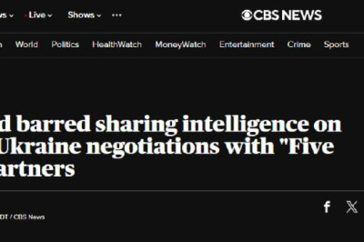 США перестали делиться с западными партнерами по альянсу «Пять глаз» разведданными, касающимися переговоров по Украине, — CBS News