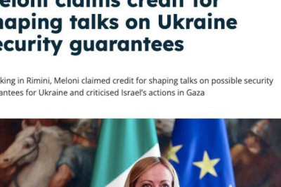 «Гарантии безопасности для Киева должны быть как 5-я статья НАТО», — Мелони