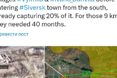 Российские военные прорвались в Северск с севера, юга и востока