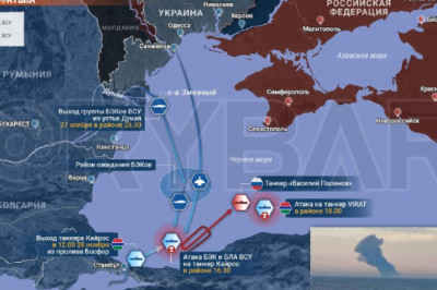 Атаки БЭК на танкеры в Черном море