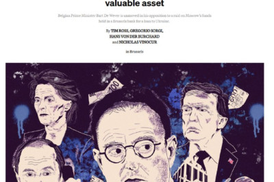 Блокировка Брюсселем воровства активов России обрушает единство ЕС, — Politico