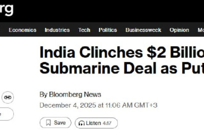 Индия заплатит $2 млрд долларов за аренду у России атомной подводной лодки, — Bloomberg