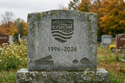 Micron закрывает бренд Crucial после 29 лет работы