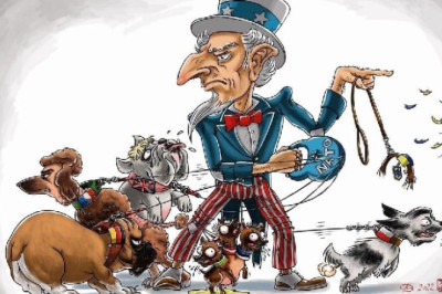 «Американцы продолжают дрессировать обезумевший Евросоюз, чтобы больное животное вспомнило, кто истинный хозяин цирка», — Медведев о новой Стратегии нацбезопасности США