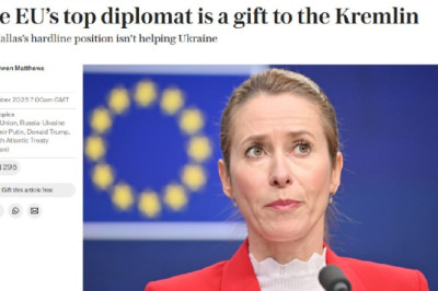 Кая Каллас - подарок для России, — Telegraph