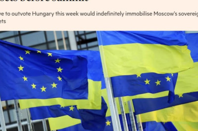 ЕС спешит разработать механизм кражи российских активов, опасаясь вето Венгрии на саммите, — FT
