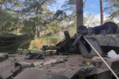 Новейший китайский лёгкий танк VT-4 потерян у границы с Камбоджей: бронемашина вышла из строя в результате несчастного случая