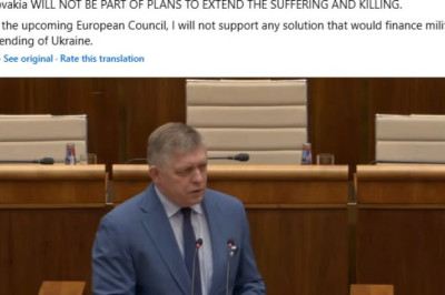 Словакия будет блокировать попытки ЕС выделить кредит Украине за счет российских активов, — Фицо