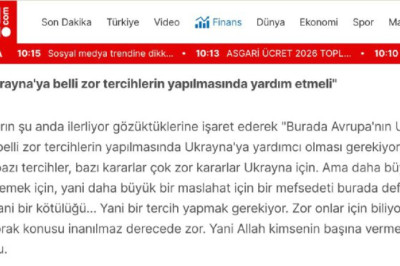 Турция призвала Украину согласиться на территориальные потери ради мира, — CNN Turk