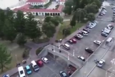 Обезвреживание террористов в Сиднее попало на камеру дрона