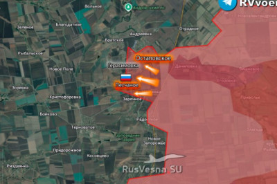 Бойцы группировки войск "Восток" освободили населенный пункт Песчаное