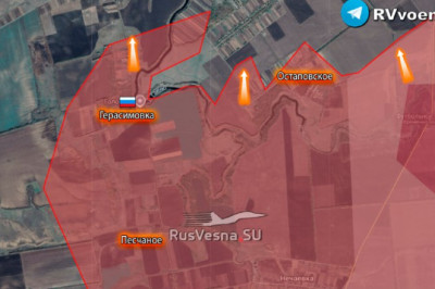 Бойцы группировки войск "Восток" освободили населенный пункт "Герасимовка"