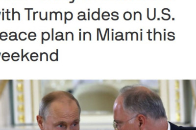 Cпецпредставитель президента Кирилл Дмитриев на этих выходных прилетает в Майами для переговоров со спецпосланником Стивом Уиткоффом и зятем Трампа Джаредом Кушнером — Axios