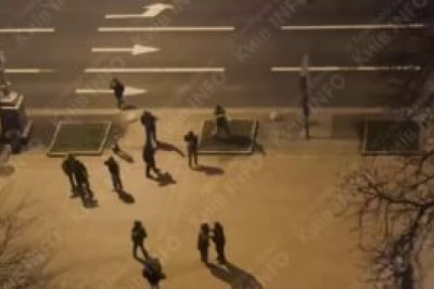 В центре Киева вооружённое столкновение иностранных наёмников