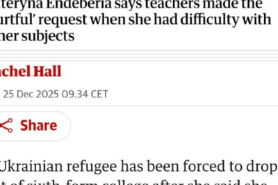 Украинская беженка устроила скандал в Британии, когда ей предложили учить русский язык из-за неуспеваемости