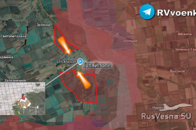Группировка «Восток» продолжает зачистку Гуляйполя: Центральная часть города под контролем российских бойцов