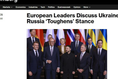 Лидеры ЕС провели срочный разговор на фоне ужесточения позиции России из-за атаки по резиденции Путина, - Вloomberg