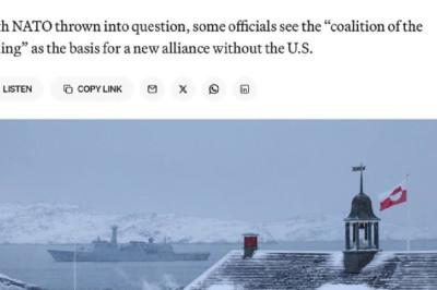 Евросоюз рассматривает создание нового военного альянса с Украиной, но без участия США, — Politico