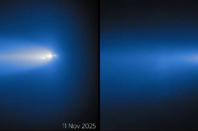 Комета C/2025 K1 (ATLAS) разрушилась на части после сближения с Солнцем
