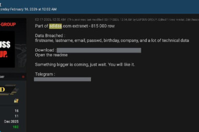 Группировка Lapsus$ взломала экстранет Adidas и заявила о краже 815 000 строк данных: имена, email, пароли, даты рождения, названия компаний и технической информации