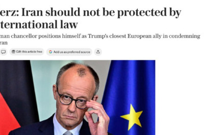 Мерц: международное право по Ирану фактически перестало работать