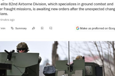 Пентагон внезапно прервал учения 82-й воздушно-десантной дивизии — возможна подготовка к операции против Ирана, — WP