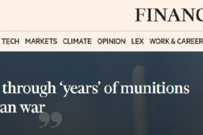 США уже израсходовали значительную часть многолетних запасов критически важных боеприпасов, — FT