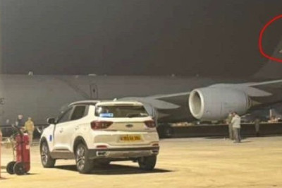 Так выглядят второй топливозаправщик KC-135 Stratotanker ВВС США, которому все же удалось приземлиться на авиабазу Бен-Гурион около Тель-Авива