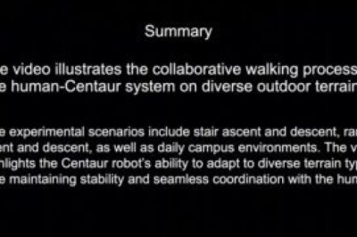 В Китае создали робота-кентавра для помощи в переносе тяжестей