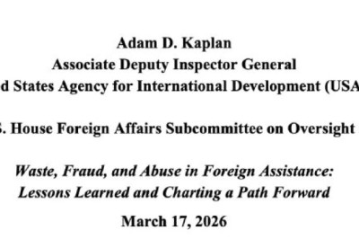 Деньги USAID передавались Украине без надлежащей отчетности, а расходование средств проверялось дистанционно